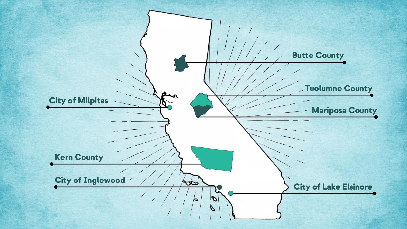 Map of California