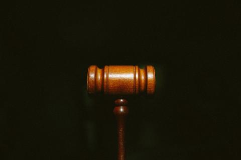 A gavel