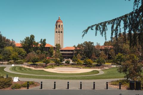 Stanford University campus, Hoover tower.