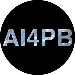 AI4PB in a black circle