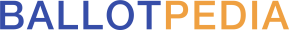 The word "Ballotpedia" displayed in a stylized font, with the letters in varying shades of blue and orange.